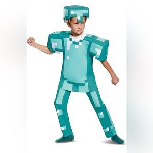 Disguise Minecraft Armor Deluxe Child Costume (Medium 7-8)